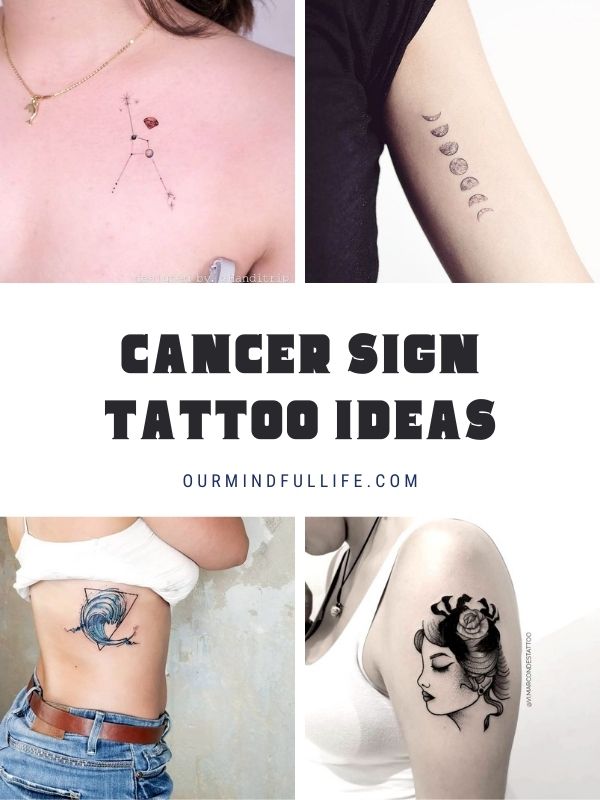 Cancer zodiac tattoo ideas