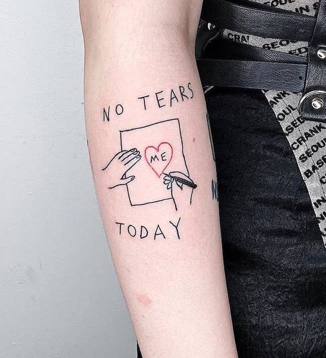 Hoy no hay lágrimas por @_harrymckenzie: tatuajes significativos que traerán positividad a la vida
