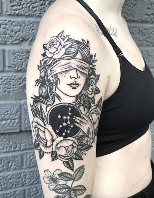 “Confía en tu corazón, no en tus ojos” de @terrygrow - Ideas de tatuajes únicos para mujeres Virgo