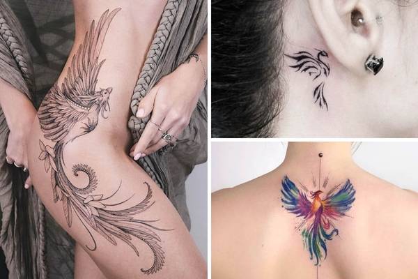 44 Stunning Phoenix Tattoos For Women