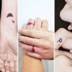 Tatuajes minimalistas a juego