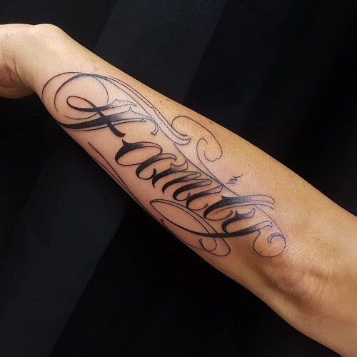 Tatuaje De Tradición Familiar